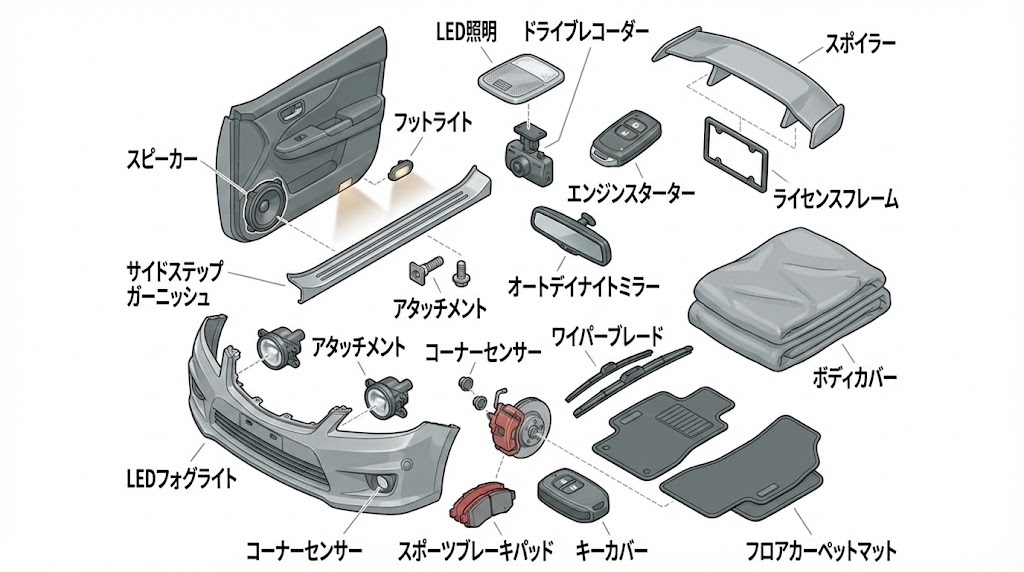 トヨタ純正アクセサリー